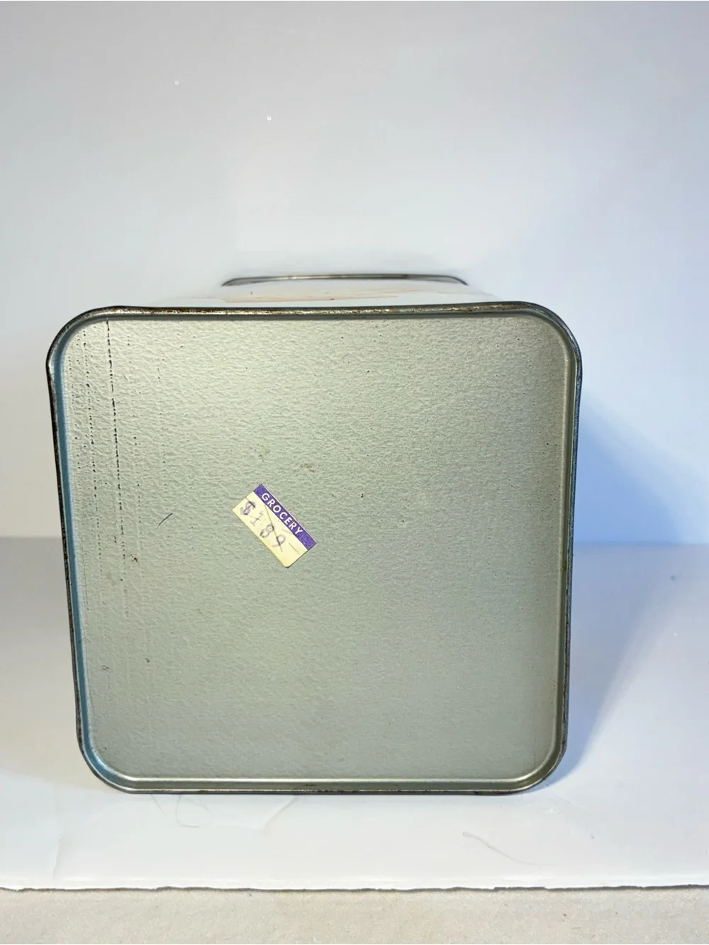 Vintage Nabisco Premium Saltine Crackers Tin Stack Pack Canister 1980s Retro Kit